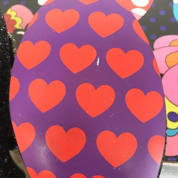 Irregular Choice Black & Silver Rhinestone "Deck The Halls" Shoes - Size 6EU/39E - Picture 11 of 13